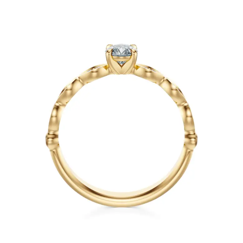 Pierścionek zaręczynowy z diamentami AJPZ_133